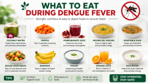 What to eat if you have dengue fever